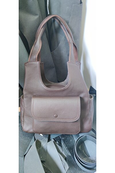 valentina victoria حقيبة كتف من الجلد الطبيعي من VALVİC