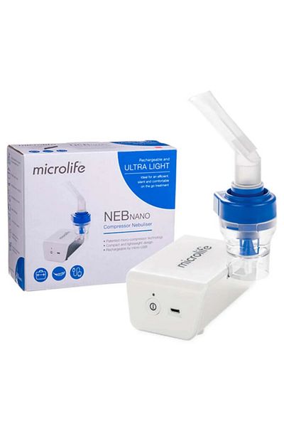 Microlife Microlife NEB NANO Portable and Rechargeable Steam Inhaler Nebulizer
