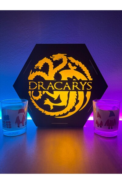 FOREVHOME Game of Thrones Dracarys Masaüstü Dekoratif Lamba