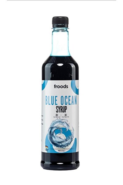 Froods Kahve ve Kokteyl Şurubu Blue Ocean (Turunç) Aromalı 750ml