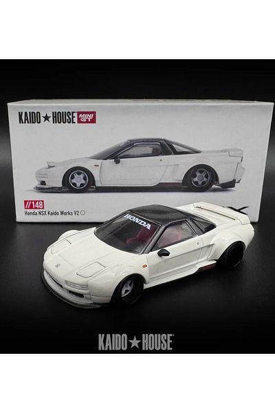 Kaido 1:64 Honda Nsx (Na1) Kaido Works V2 - White Diecast Model Car