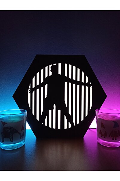 FOREVHOME Cristiano Ronaldo CR7 SIU Masaüstü Dekoratif Lamba