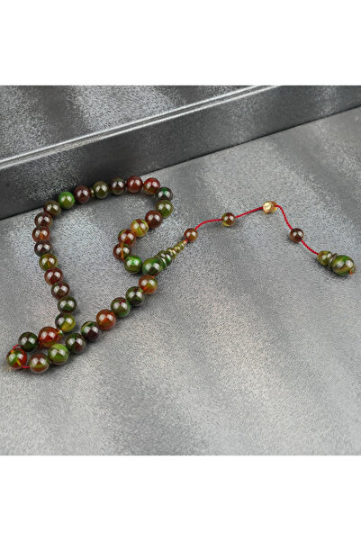 Tesbih-i Hazır Tesbihçilik مسبحة من العنبر المجعد من Hareli مع نظام توقيع من ...