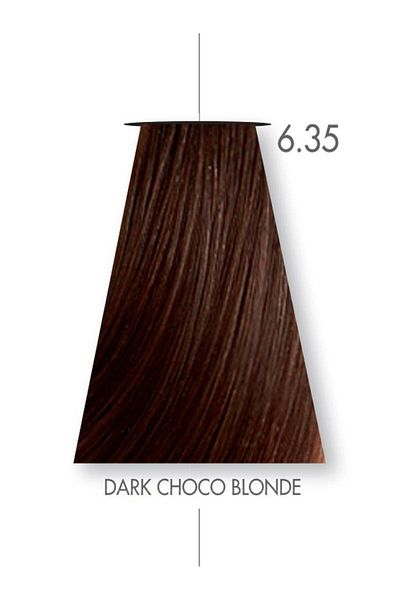 Keune Kion So Pure Natural Hair Dye 6.35 Dark Chocolate Blonde with Developer Ammonia and Paraben Free