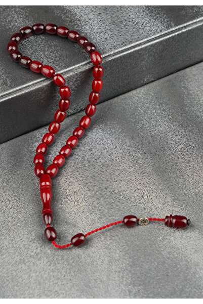 Tesbih-i Hazır Tesbihçilik عقد تسبيح من الخرز الكهرماني المضبوط على شكل عثمان...