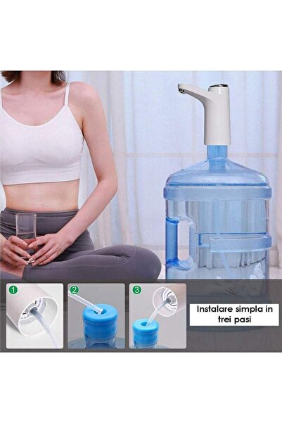 SIKS Automatic Water Dispenser SIKS ZSW C05, USB Powered, 1200 Ma, White