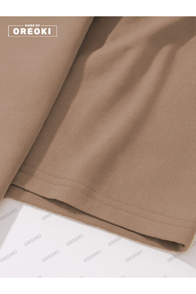 EFFRENATU Small King \ Queen Printed Cotton Unisex Creamy T-Shirt-Black Shorts Set