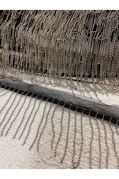 ELİTSEK Metal zincir saçak püskül 8cm 1 metre