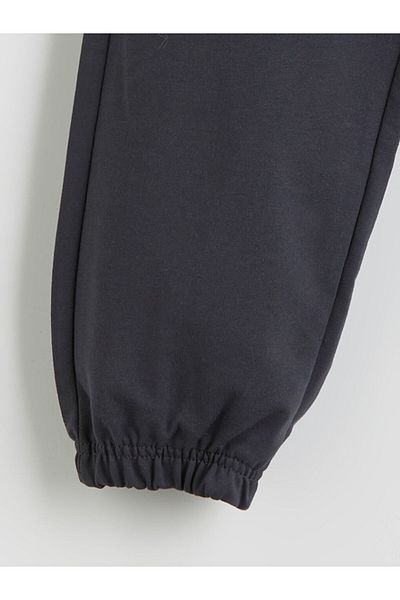 LC Waikiki Black Elastic Waist Boys Jogger Sweatpants