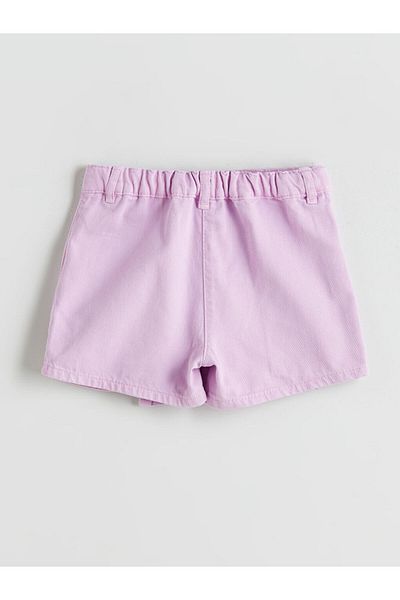 LC Waikiki Lcw Basic Girl's Denim Look Shorts Skirt Fast Fashion