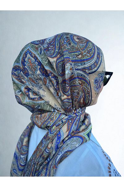 R&S Ethnic Patterned Shal