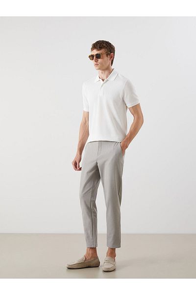LC Waikiki Νέα σεζόν Polo Neck Pique Ανδρικό Tisort - S5Q382Z8