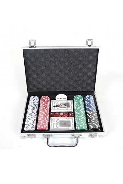 Sera Oyun Aletleri 200-Piece Poker Set with Metal Bag