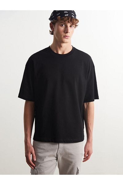 LC Waikiki New Season Crew Neck Βαμβακερό Ανδρικό Tisort - W50161Z8