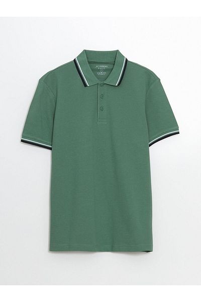 LC Waikiki New Season Polo Neck Piping Men's Pique T-Shirt - S52844Z8
