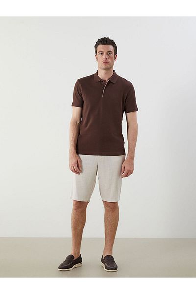 LC Waikiki Νέα σεζόν Polo Collar Short Sleeve Ανδρικό Tisort - S5FY46Z8