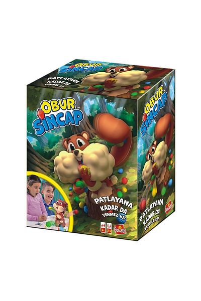 ADORE OYUNCAK 927817   Goliath Gluttonous Squirrel - Age 4 and Colds