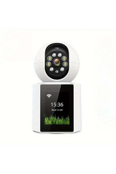SIKS WIFI IP Surveillance Camera, 5MP, FullHD LCD Display, Night Vision, Video Calling Possibility