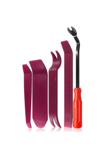 SIKS Kit de 5 piese pentru îndepărtarea plasticului din interiorul mașinii, p...