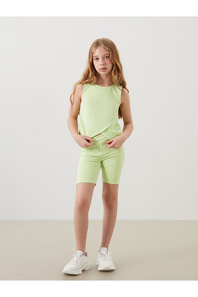 LC Waikiki Crew Neck Basic Girl's Undershirt