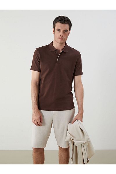LC Waikiki Νέα σεζόν Polo Collar Short Sleeve Ανδρικό Tisort - S5FY46Z8