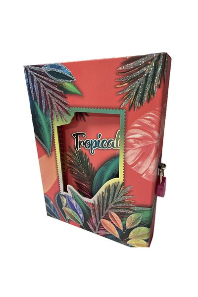 Bafix Memory Book with Lock 15.3 X 21 cm Memory Book with Lock