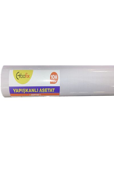 Bafix Adhesive Acetate Roll 45 cm X 10 Meters Transparent