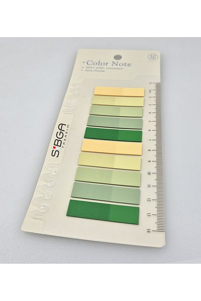sibga tasarım Transparent Colored Postit Post-it Post It.Bookmark Bookmark Postit Sticker Note Paper 200 Sheets
