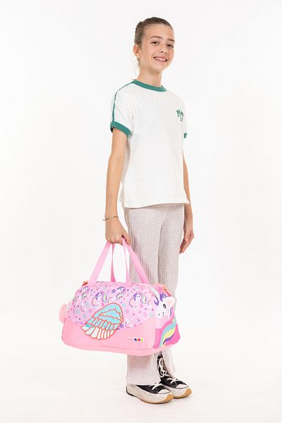 Necati Çanta Leisure and Utility in One: Children's Sports and School Bag with Figures