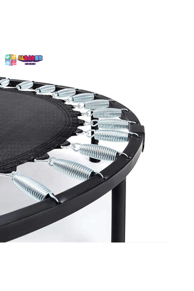 ALBADER ترامبولين، ترامبولين داخلي وخارجي للأطفال، قفز على السرير وغطاء زنبركي 40/50/60 بوصة