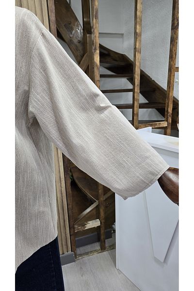 NANTİREA Kimono Shirt Summer Tie-Up
