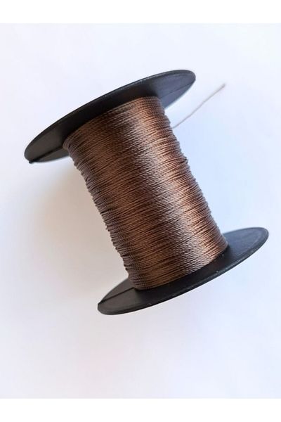 Eskişehir hobi sanat 0.5 mm 100 Meters Prayer Beads String Dark Mink Color