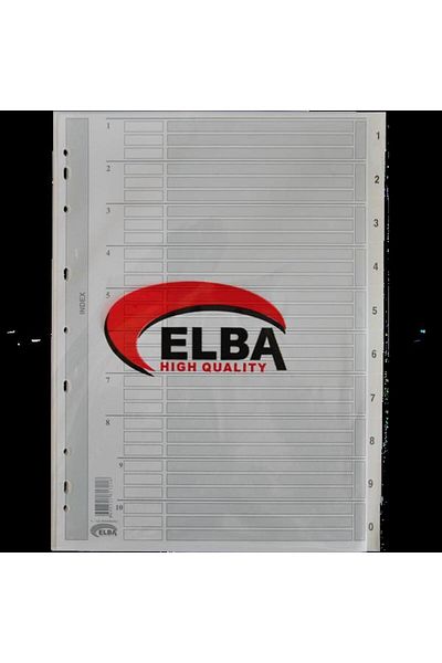 Bafix Separator 1-10 Numbered Cardboard A4 (Pack of 25)
