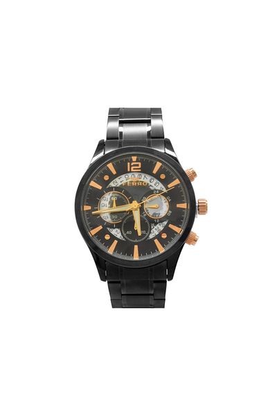 Tesbihane Ferro Steel-Silicone Can Replace Double Cord Men's Wrist Watch Th-Fm31320Awt-V3