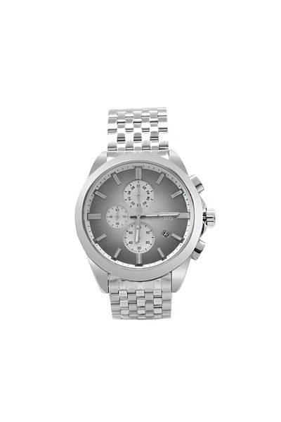 Tesbihane Ferro Steel-Silicone Can Replace Double Cord Men's Wrist Watch Th-Fm31387Awt-A