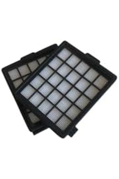 STOREMAX Ntwork Vacuum Cleaner Hepa Filter in the Hopper - Black Plastic - 2 Pcs - Fc8130 Easy Life - Models