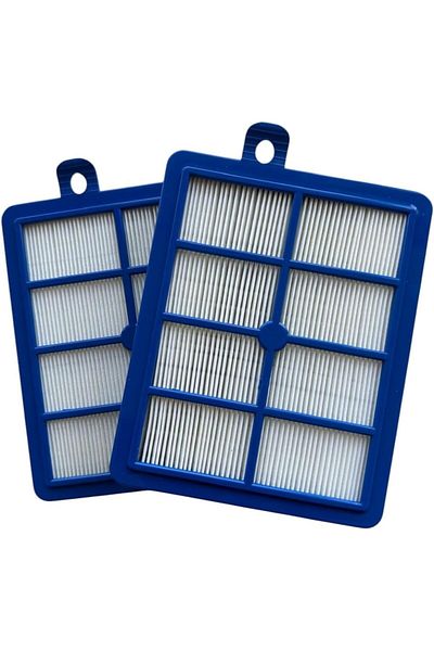 STOREMAX Ntwork Vacuum Cleaner Hepa Filter - Blue Plastic - 2 Pcs - Electrolux - Aeg - Arçeli̇k - Arnica - -