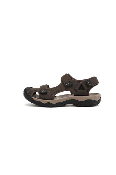 AX Boxing Sandale Barbati,Piele Ecologica Premium,Inchidere arici, Protectie Degete,Talpa usoara, AX Boxing