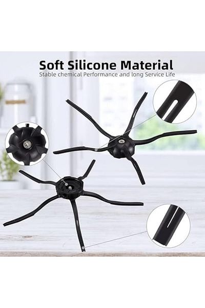 STOREMAX Ntwork Black S7 S7 Max S7 Ultra T7 T7S(Compatible with Roborock) Robot Vacuum Cleaner Spare Parts Kit,S7 S7