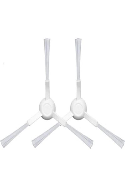 STOREMAX Ntwork White 2-Piece White Side Brush Mi Vacuum Mop Pro Vacuum Mop P Viomi Se V2 V3 Compatible 2 Pieces Side