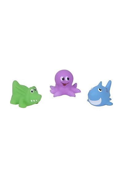 rexa 3-Piece PVC Sound Bath Pool Toy Set Multicolor