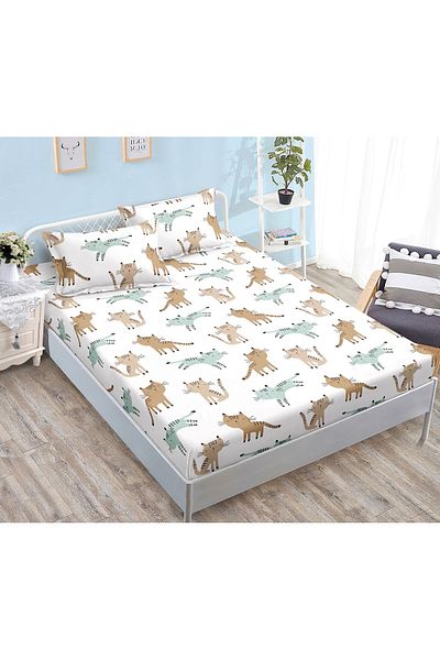 CHIRASO CHIRASO SUMMER Duvet Cover Set, Satin Cotton, 180x200 cm and 2 Pillowcases 80x52 cm