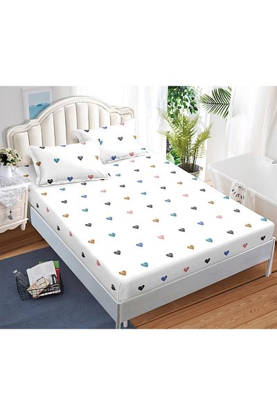 CHIRASO CHIRASO SUMMER Duvet Cover Set, Satin Cotton, 180x200 cm and 2 Pillowcases 80x52 cm