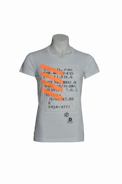 Diesel Tricou bărbătesc T-TUWUA-RS, alb, mărimea L
