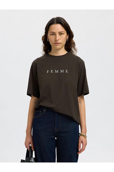 Selected Femme T-Shirt Print