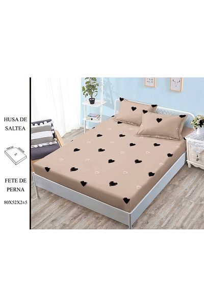 CHIRASO CHIRASO SUMMER Duvet Cover Set, Satin Cotton, 180x200 cm and 2 Pillowcases 80x52 cm