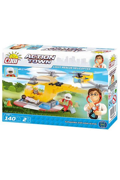 COBI Cobi Action Town construction set - Rescue Helicopter, 140 pieces