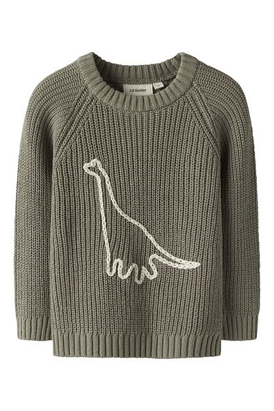Lil' Atelier Strickjacke Besticktes