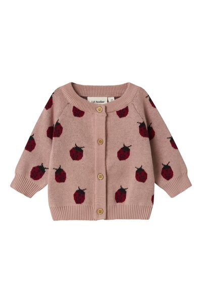 Lil' Atelier Baby Strickjacke Bequeme