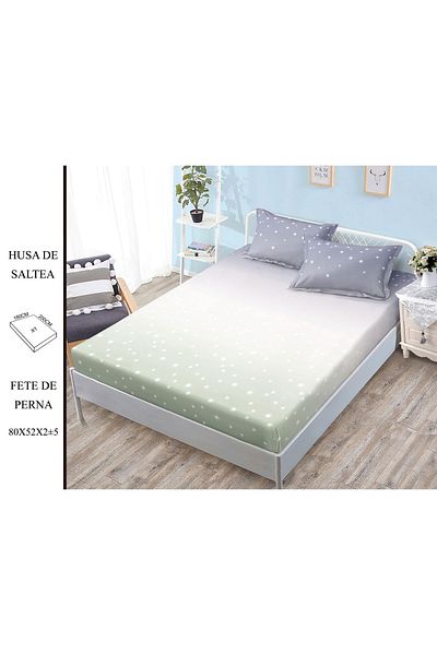 CHIRASO CHIRASO SUMMER Duvet Cover Set, Satin Cotton, 180x200 cm and 2 Pillowcases 80x52 cm